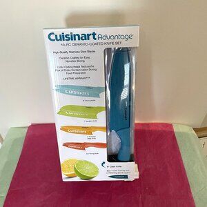 Cuisinart Advantage 10pc Ceramic Coated Knife Set